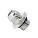 Male Adapter AN8 Silver