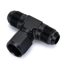 Tee-Adapter Female to Male AN8 Black