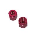 Tube Nuts AN4 Red