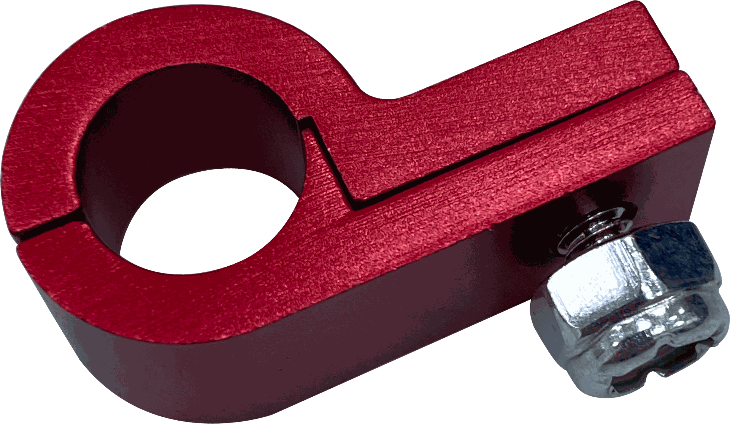 Line Clamp AN4 Red