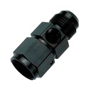 AN6 Male to Female w/ 1/8NPT Port Adapter - Black