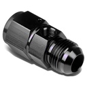 AN10 Male to Female w/ 1/8NPT Port Adapter - Black