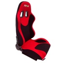 Racing Seat 1001 - Fabric Black/Red