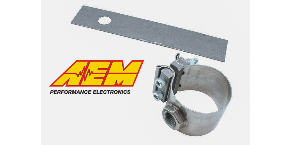 AEM UEGO Clamp Kit, 2.25&quot; to 2.50&quot;