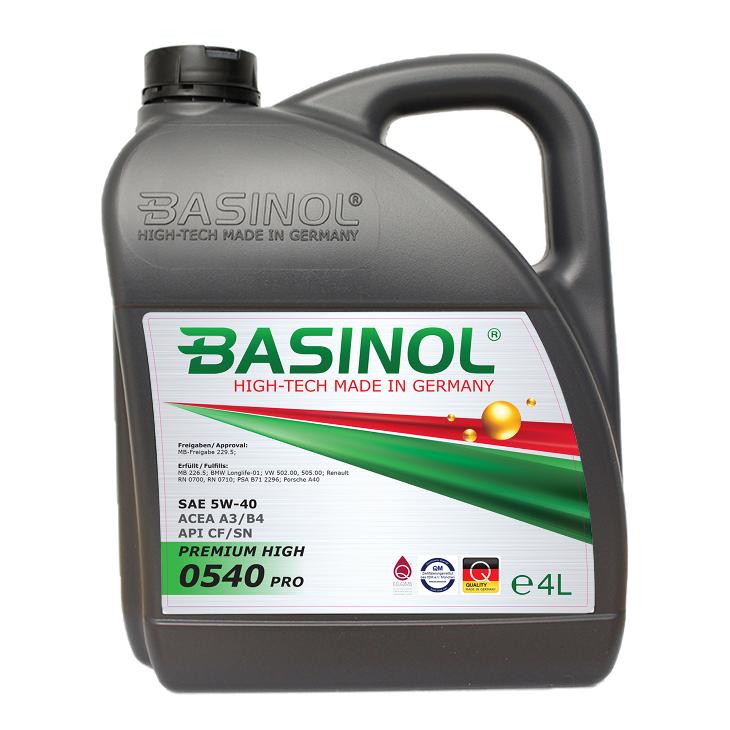 Basinol Premium High 0540 Pro 4L