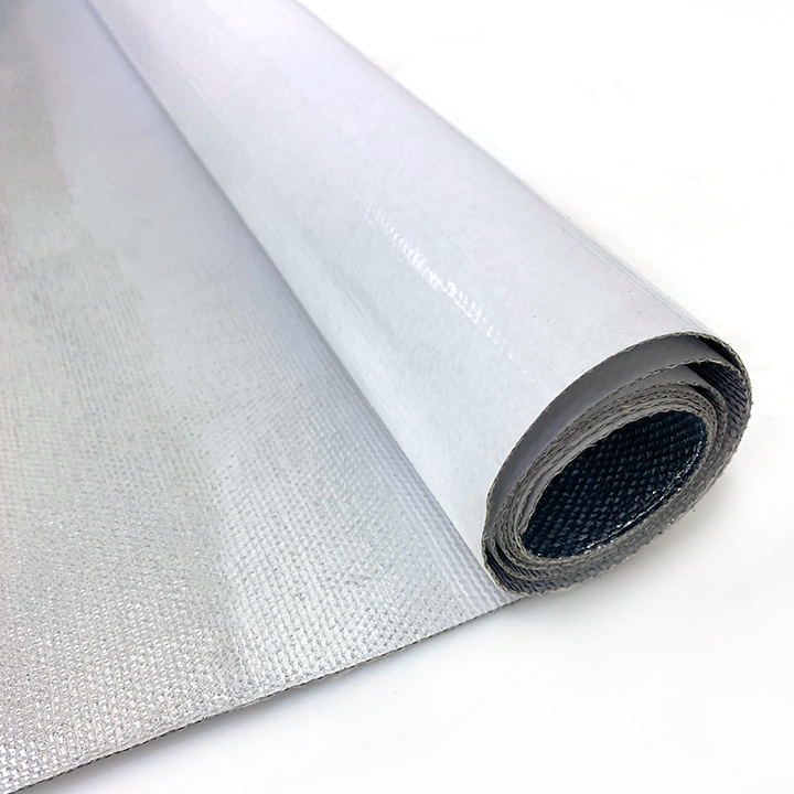 Aluminum Fiberglass Fabric w/ Adhesive 40&quot; x 50&quot;