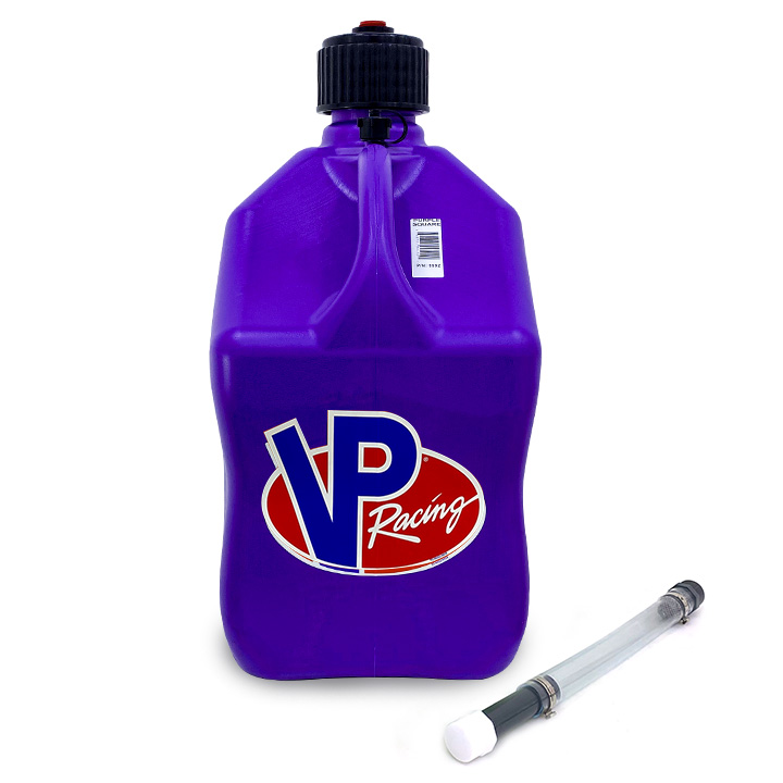 VP Racing Square Plastic Jug w/ Hose Purple