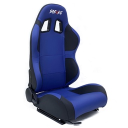 Racing Seat 1011 - PVC Blue/Black