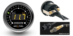 Innovate MTX-L Plus: Digital Air/Fuel 8ft. Gauge Kit
