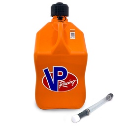 VP Racing Square Plastic Jug w/ Hose Orange