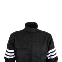 Simpson Racing Classic Two Piece Racing Suit SFI-5 Jacket M Black