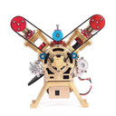 V2 Mini Engine Assembly Model