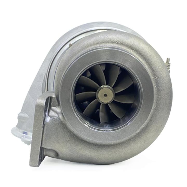 PSR 6255G DBB Forward STD 900HP 0.85A/R T4 Divided Inlet V-Band Outlet Trb. Hsg.