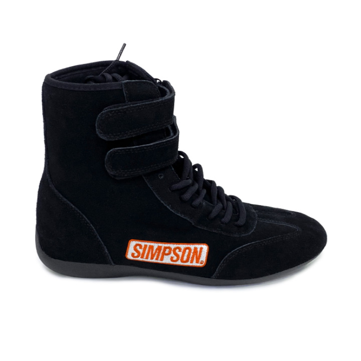Simpson Racing Hightop Shoes 11 - Black