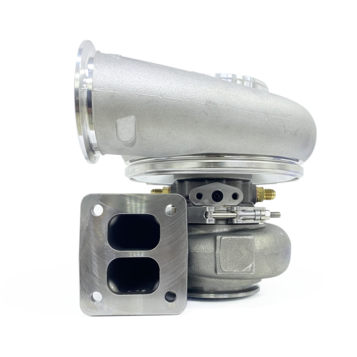 PSR 7975G DBB Forward T51R MOD 1450HP 0.95A/R T4 Divided Inlet V-Band Outlet Trb. Hsg.
