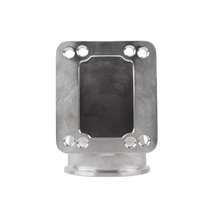 PSR T3/T4｜Elbow Adapter｜304SS, 90 Elbow｜T3 & T4 Single Scroll to 3" V-Band｜Incl' 3" V-Band Flange&Clamp Kit