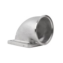 PSR T3/T4｜Elbow Adapter｜304SS, 90 Elbow｜T3 & T4 Single Scroll to 3" V-Band｜Incl' 3" V-Band Flange&Clamp Kit
