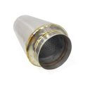 HF Turndown Muffler Tip 4" Inlet 5.7 Body