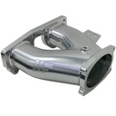 Billet Aluminum TB48 Y-Pipe Intake Oval