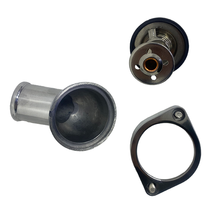 LS 45° Aluminum Water Neck 360° Swivel w/ 160° Thermostat