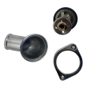 LS 45° Aluminum Water Neck 360° Swivel w/ 160° Thermostat