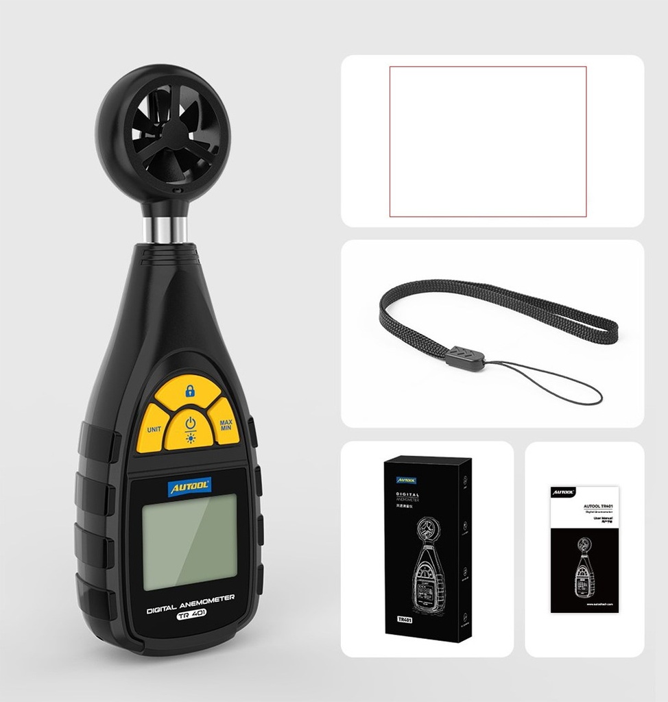 Autool TR401 Digital Anenometer