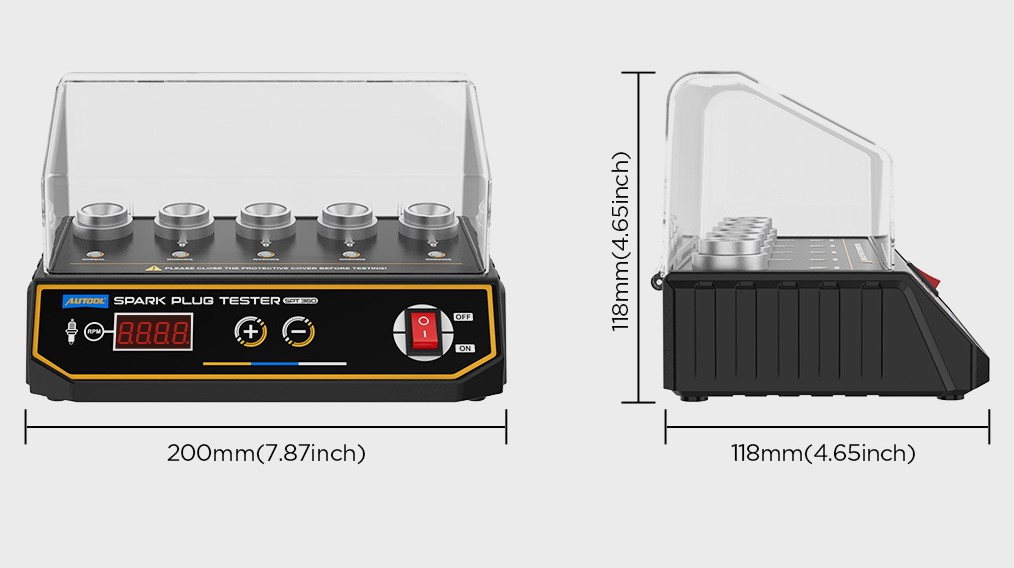 Autool SPT360 220V Spark Plug Tester 5 Holes