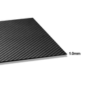 Carbon Fiber Sheet - Double Sided 1mm