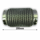 Flexible SS Coupling Wire Mesh 4" 200mm
