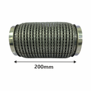 Flexible SS Coupling Wire Mesh 3.5" 200mm