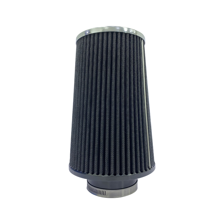 Simota Air Filter 3" Black Chrome Long