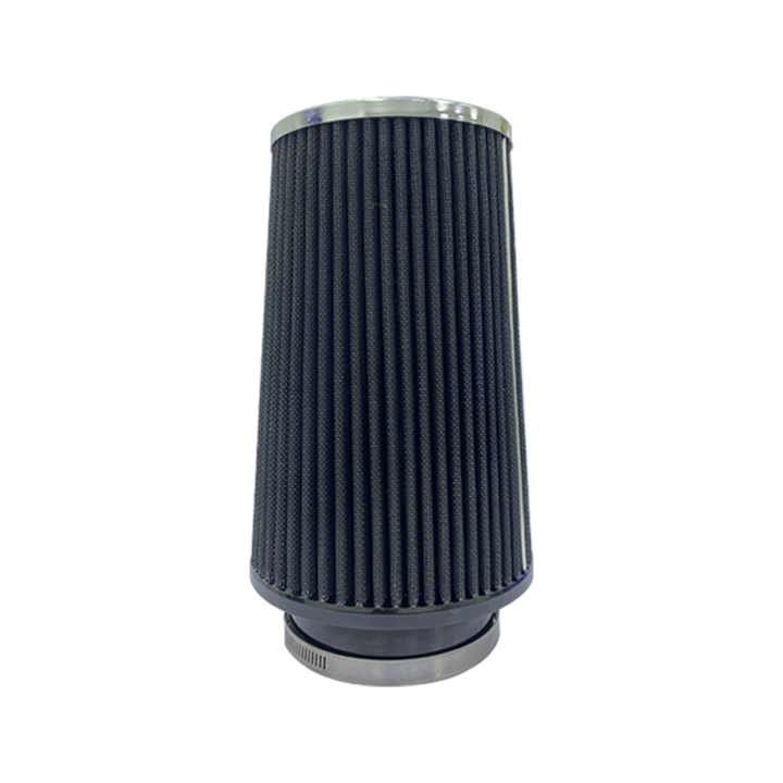 Simota Air Filter 4" Black Chrome Long