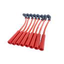 LS 2pc Aluminum Finned Cast Valve Cover, Included Spark Plug Wires & Coils