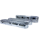 LS 2pc Aluminum Finned Cast Valve Cover, Included Spark Plug Wires & Coils
