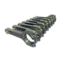 Callies Connecting Rod, Ultra Enforcer, I-Beam, 6.125" Length, Bushed, 7/16 in Cap Screws, ARP L19, Forged, Steel, GM LS-Series, Set of 8