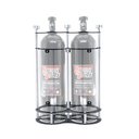 Nitrous Outlet Race-Light Dual 15lb Bottle Bracket - Vertical