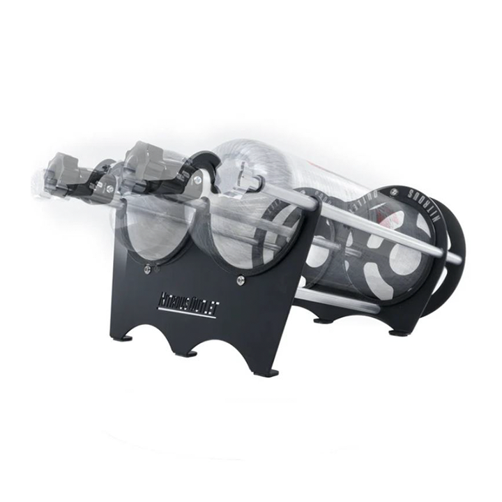 Nitrous Outlet Race-Light Dual 12lb Bottle Bracket - Horizontal
