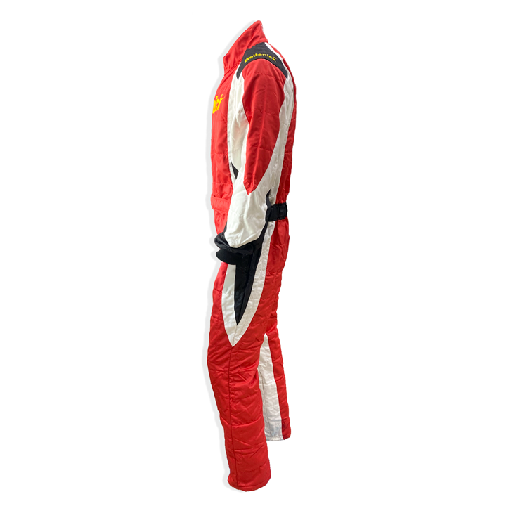 FIA 3 Layer Race Suit M Classic II Red/Black/White