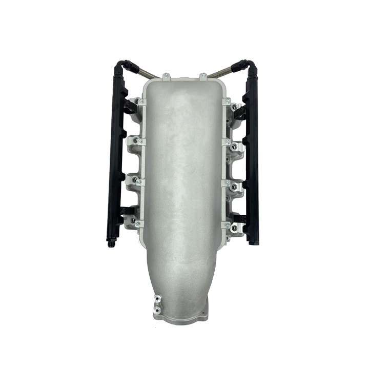 LS3 Intake Manifold, Lo-Ram, Single Injector Top Feed 105mm Bore, w/ Fuel Rails
