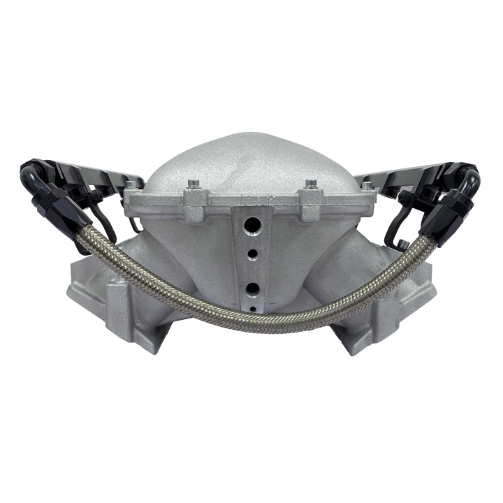 LS3 Intake Manifold, Lo-Ram, Single Injector Top Feed 105mm Bore, w/ Fuel Rails