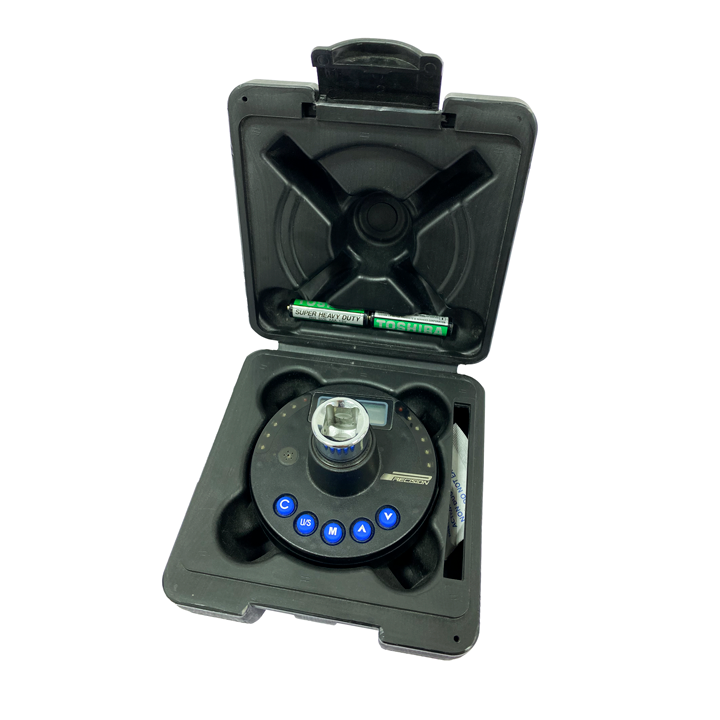 PP 1/2" Digital Angle Torque Adaptor, 340Nm, ±3%(CW) No Communication