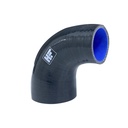 Silicon Hose 90D 2"-3" Black