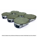UEM Piston TB48 101 Ultra Skinny Dome .810" 3-Ring