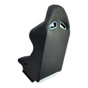 Fixed Racing Seat 1014 - PVC Black/Black, Each
