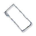 Oil Pan Street & Strip GM LS Engine Swap, w/ Oil Pipe & Gasket