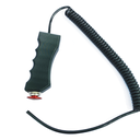 Nitrous Outlet Quick Fire Pistol Grip Logo Momentary Mushroom Cap Push-Button w/ Spiral Stretch Cord