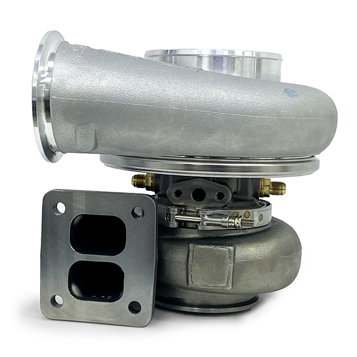 PSR Logoed 7782G DBB Turbocharger Forward T51R MOD T4 Divided Inlet 1.28A/R