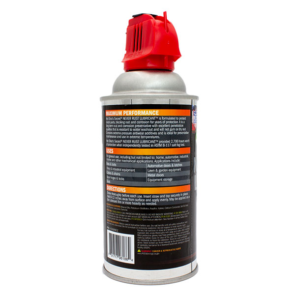 Hot Shot's Secret Never Rust Lubrical 9oz Aerosol