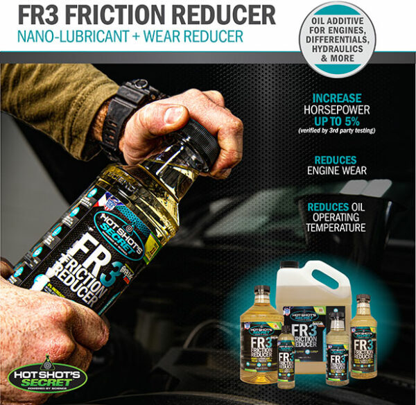 Hot Shot's Secret F3 Friction Reducer Oil Additive 32oz