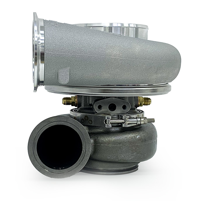 PSR Logoed 7782G DBB Turbocharger Forward T51R MOD V-Band 1.28A/R